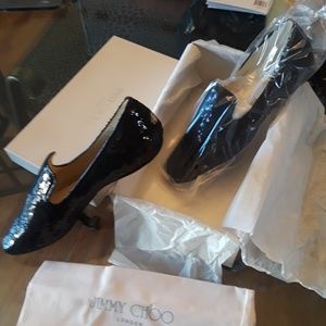 Jimmy Choo Wheel black sequin